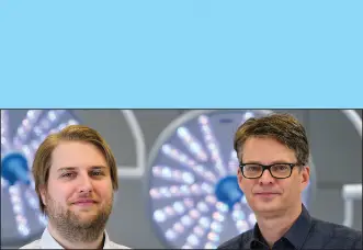 Abb. 3: Maximilian Kehmann, Prof. Dr.-Ing. Claus Backhaus